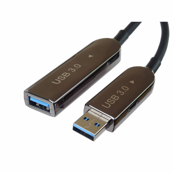 Kabel PremiumCord USB 3.2 A-A, M/F 30m, prodlužovací, opt...