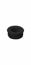 Distanční podložka D50X32 mm, černá
