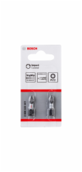 Otočné bity PZ2 Bosch 25 mm 2 ks 2608522401