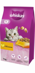 WHISKAS Cat Adult s kuřecím masem - suché krmivo pro kočky - 7 kg