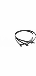Upevňovací popruh Elematic, 7,5 x 540 mm, černý