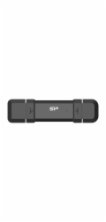 Silicon Power DS72 USB paměť 250 GB USB Type-A / USB Type-C 3.2 Gen 2 (3.1 Gen 2) Černá
