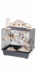 INTER-ZOO Rocky + Terrace beige - klec pro křečka