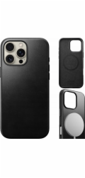 Kožené pouzdro Nomad Nomad Modern, černé - iPhone 16