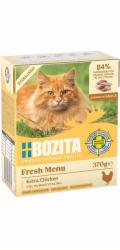BOZITA Fresh Menu Sterilised Extra Chicken - mokré krmivo pro kočky - 370g