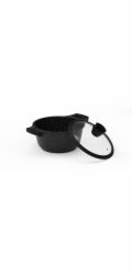 Hrnec Domoletti Black Marble, 20 cm, 2,6l
