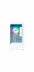 Zalman P30 V2 MicroATX Mini Tower 3 ventilátory RGB bílé pouzdro