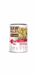 VETEXPERT Raw Paleo Duoprotein Beef & Rabbit Puppy - vlhké krmivo pro psy - 400g