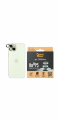 PanzerGlass Hoops - Chránic na objektiv pro mobilní telefon - zelená - pro Apple iPhone 15, 15 Plus
