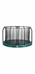 Trampolína Premium Ground Combo 396 cm zelená