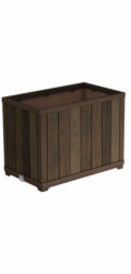 Květináč Keter Deco Rectangle Tall walnut
