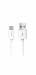 Deví kabel USB-A to USB-C Smart Series Cable 1m - White