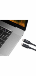 OWC kábel Thunderbolt 4 / USB-C Cable 0.7m - Black