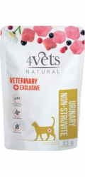 4VETS Natural Urinary Non-struvite - mokré krmivo pro kočky - 85g