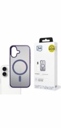 3mk ochranný kryt Frosty MagCase Purple pro Apple iPhone 17