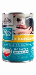 FRENDI with Chicken chunks in delicate sauce - mokré krmivo pro psy - 400g
