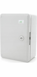 ELS Elektrotechnika ELS ELEKTROTECHNIKA SKŘÍŇOVÁ SKŘÍŇ POUZDRO Z ABS PLASTU POVRCHOVÁ ROZVÁDĚČ 31x22x14 cm 310x220x140 mm