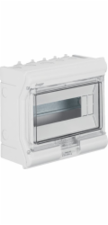 Hager Modulární rozvaděč 1x10 na omítku IP65 Vector VE110PN