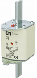 Eti-Polam Pojistková vložka NH3C 100A gG 500V 004186214
