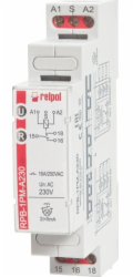 Relpol Bistabilní relé s pamětí 1P 16 A 230 VAC RPB-1PM-A230 864390