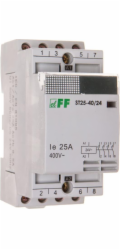 F&F Modulární stykač 25A 4Z 0R 24V AC ST25-40-24V