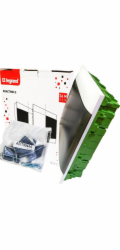 Legrand Nástěnná rozvaděčová krabice prázdná PRACTIBOX S 2x18 137417