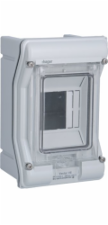 Hager Modulární rozvaděč 1x3 pro povrchovou montáž IP65 Vector VE103SN