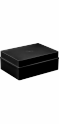 Pawbol Hermetická černá krabice IP65 pro povrchovou montáž 300 x 220 x 120 mm bez kabelových průchodek S-Box 616C