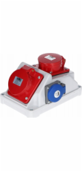 ELS Elektrotechnika Rozvaděč COMBO PLUS 32/5 16/5 2x230V IP44