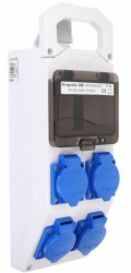 Elektromet Malý rozvaděč s okénkem, 5 modulů, 4xgn16A/250V 368