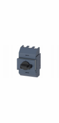 Siemens 3P odpínač wlk01 63A s přímým pohonem, šedý, centrální přední montážní rám, připojení 3KD0332-2KG20-3