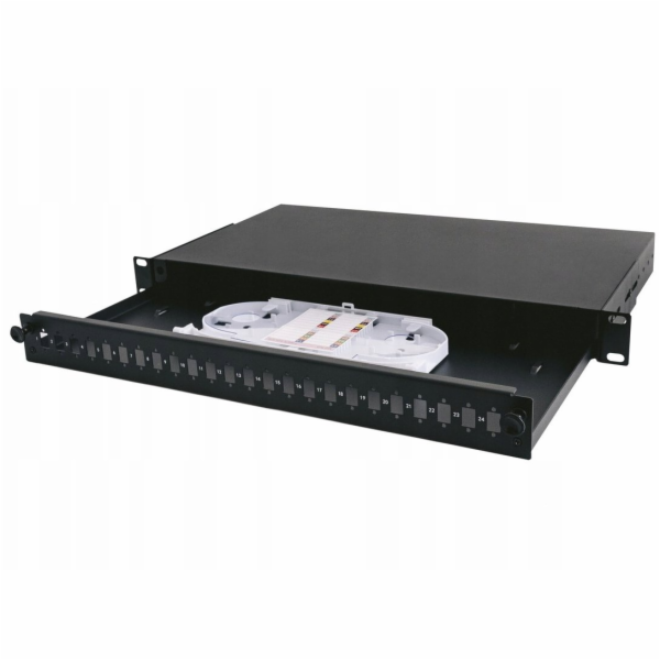 SecurityNET Panel 19 1U 24xSC sx 1x kazeta SC-FL-01 P1-S2...