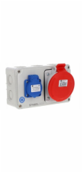 Spamel Rozvaděč 5x32A 3x16A INA=32A IP54 SB-001705-S0020-54