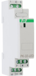 F&F Elektromagnetické relé PK-2Z-LED-24
