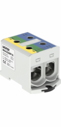 MOREK Konektor OTL-PEN240 žluto-zelený, modrý 2xAl/Cu 35-240mm2 1000V Univerzální svorka pro instalace TN-CS MAA2240P10