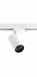 GTV Kolejnicové svítidlo LIMA, GU10, max. 20W, AC220-240V, 50/60Hz, IP20, IK08, kulaté, bílé