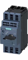 Siemens Jistič S00 pro motor s třídou ochrany 10, tepelná spoušť 4,5...6,3 A, zkratová spoušť 82 A 3RV2011-1GA25