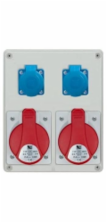 Pawbol Rozvodná skříň R-BOX 240 2x32A/5P 2x250V IP44 (B.1099)