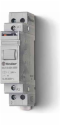 Finder Pulzní relé 1NO 16A 24V DC kontakt AgSnO2 (20.21.9.024.4000)