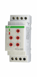 F&F Univerzální časové relé 2xNO/NC 12-264V - PCU-520 UNI