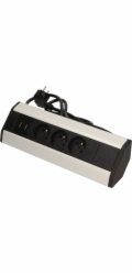 Orno Nábytková zásuvka 3x250V AC s 2xUSB nabíječkou (OR-AE-1360)