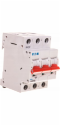 Eaton jistič 3P B 10A 10kA AC PLSM B10/3-MW (242444)