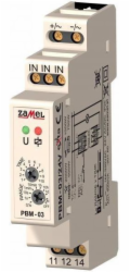 Zamel Bistabilní relé s časovačem 24V AC/DC PBM-03/24V (EXT10000066)