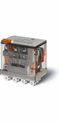 Finder Relay 4P 12A 230V AC testovací tlačítko mechanický indikátor (56.34.8.230.0040)