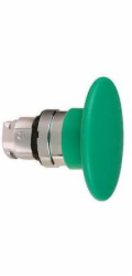 Schneider Electric Zelený houbový ovladač s pružinovým návratem (ZB4BR3)