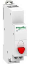 Schneider Electric Jednoduché tlačítko s vratnou pružinou iPB-20-01-R 20A 1NC červené (A9E18031)