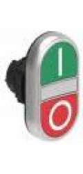 Lovato Electric Dvojitý zelenočervený tlačítkový ovladač /OI/ (LPCBL7123)