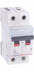Legrand Jistič 2P B 4A 6kA AC S302 TX3 (403382)