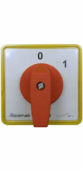 Spamel Vačkový spínač 0-1 4P 63A na lištu (SK63-2.8210\BS04)