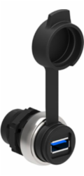 Lovato Electric Zásuvka 22mm USB, typ 3.0 A/A (LPCD01)